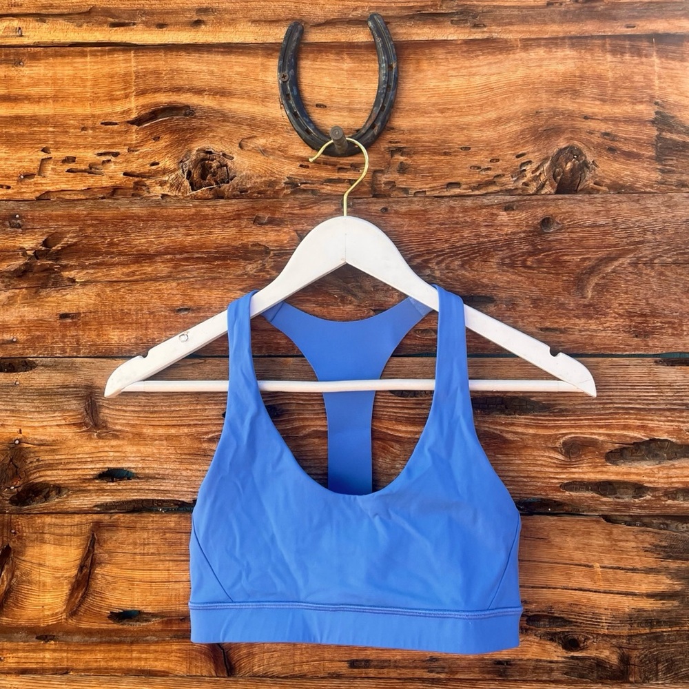 LULULEMON | Break Free ‘Nulux' Almalfi Blue Sports Bra 6
